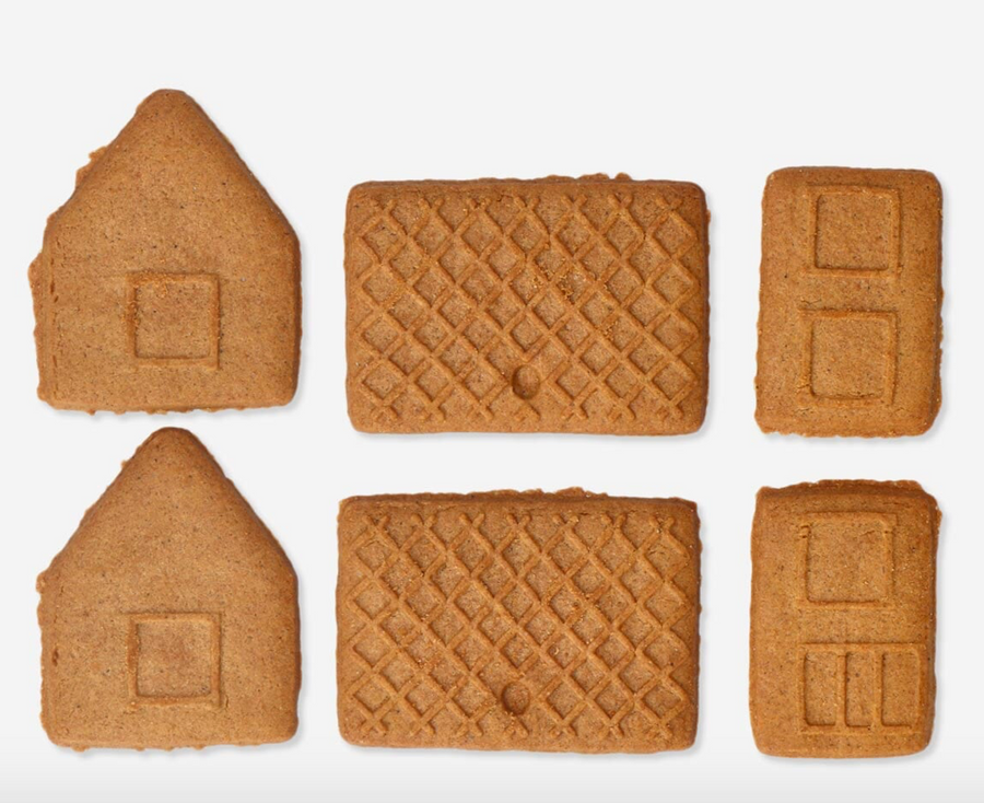 Flat Packed Gingerbread House